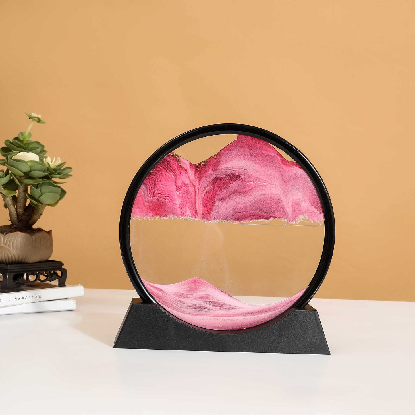 3Dサンドアートフレーム – 動くアートで魅了&リラックス!